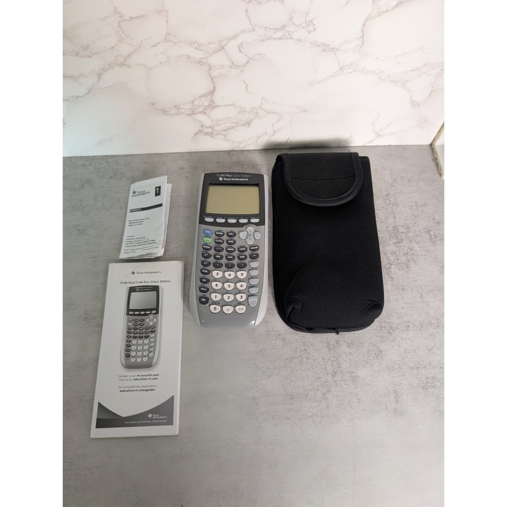 Texas Instruments TI-84 Plus Silver Edition Graphing Calculator